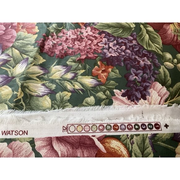 Kaufmann Floral Cotton Home Decor Fabric Design by Carole Watson 2.25 Yards - Picture 11 of 15